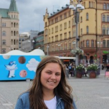 Me in the center of Tampere