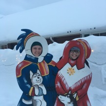 Mckyla and I in Lapland...which I also forgot to write about